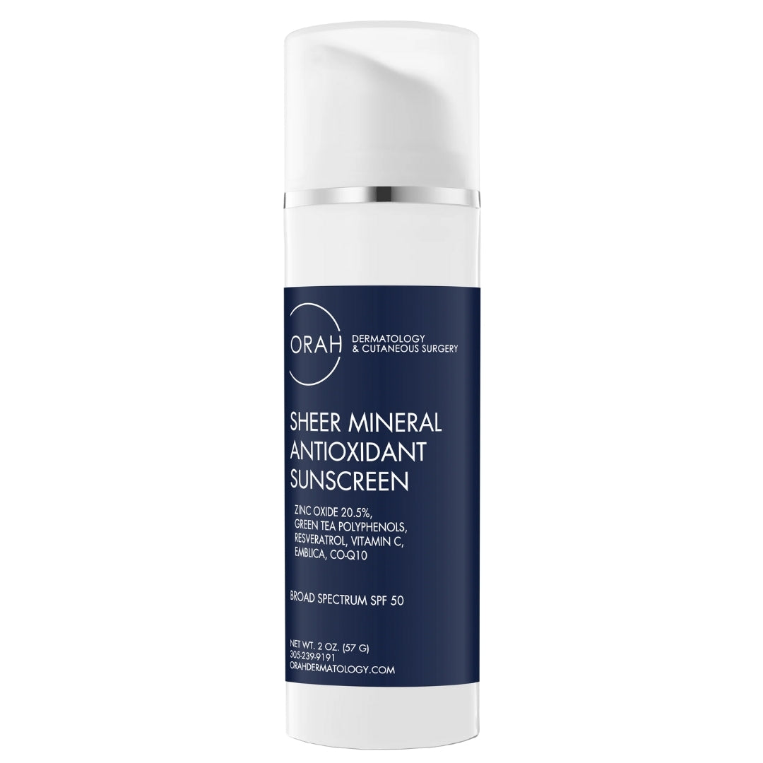 Sheer Mineral Antioxidant Sunscreen Broad Spectrum SPF 50